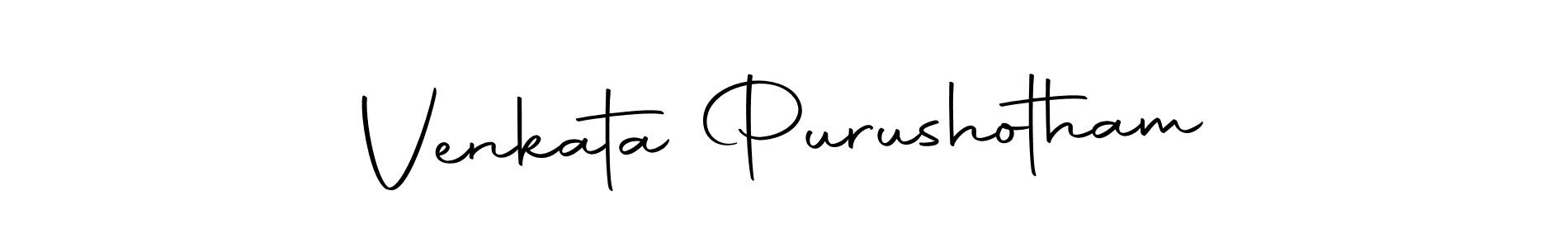 Make a beautiful signature design for name Venkata Purushotham. With this signature (Autography-DOLnW) style, you can create a handwritten signature for free. Venkata Purushotham signature style 10 images and pictures png