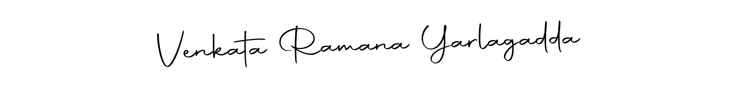 It looks lik you need a new signature style for name Venkata Ramana Yarlagadda. Design unique handwritten (Autography-DOLnW) signature with our free signature maker in just a few clicks. Venkata Ramana Yarlagadda signature style 10 images and pictures png