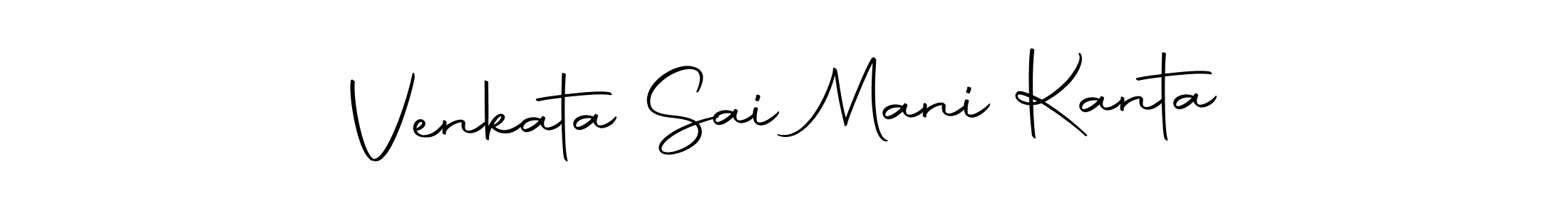 Use a signature maker to create a handwritten signature online. With this signature software, you can design (Autography-DOLnW) your own signature for name Venkata Sai Mani Kanta. Venkata Sai Mani Kanta signature style 10 images and pictures png