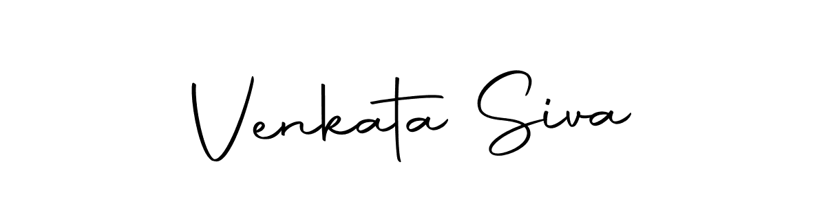 Design your own signature with our free online signature maker. With this signature software, you can create a handwritten (Autography-DOLnW) signature for name Venkata Siva. Venkata Siva signature style 10 images and pictures png