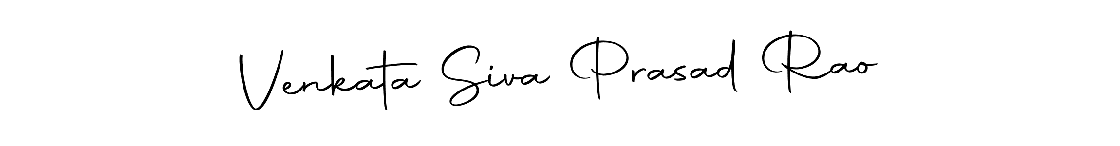 Design your own signature with our free online signature maker. With this signature software, you can create a handwritten (Autography-DOLnW) signature for name Venkata Siva Prasad Rao. Venkata Siva Prasad Rao signature style 10 images and pictures png