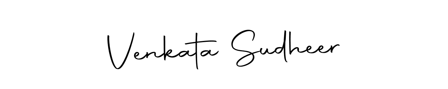 Make a beautiful signature design for name Venkata Sudheer. With this signature (Autography-DOLnW) style, you can create a handwritten signature for free. Venkata Sudheer signature style 10 images and pictures png