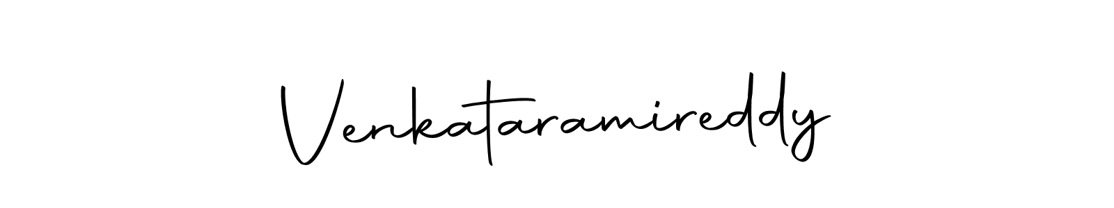 Use a signature maker to create a handwritten signature online. With this signature software, you can design (Autography-DOLnW) your own signature for name Venkataramireddy. Venkataramireddy signature style 10 images and pictures png