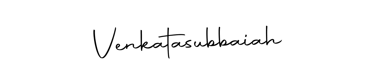 You can use this online signature creator to create a handwritten signature for the name Venkatasubbaiah. This is the best online autograph maker. Venkatasubbaiah signature style 10 images and pictures png