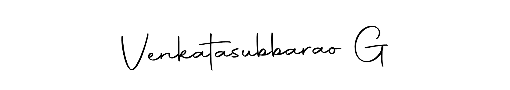 Also we have Venkatasubbarao G name is the best signature style. Create professional handwritten signature collection using Autography-DOLnW autograph style. Venkatasubbarao G signature style 10 images and pictures png