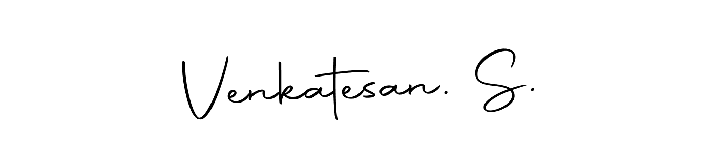 Make a beautiful signature design for name Venkatesan. S.. Use this online signature maker to create a handwritten signature for free. Venkatesan. S. signature style 10 images and pictures png