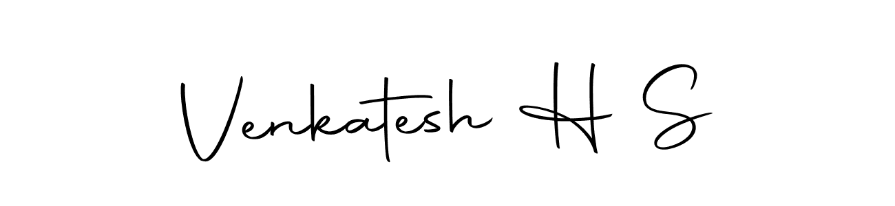 Make a beautiful signature design for name Venkatesh H S. With this signature (Autography-DOLnW) style, you can create a handwritten signature for free. Venkatesh H S signature style 10 images and pictures png