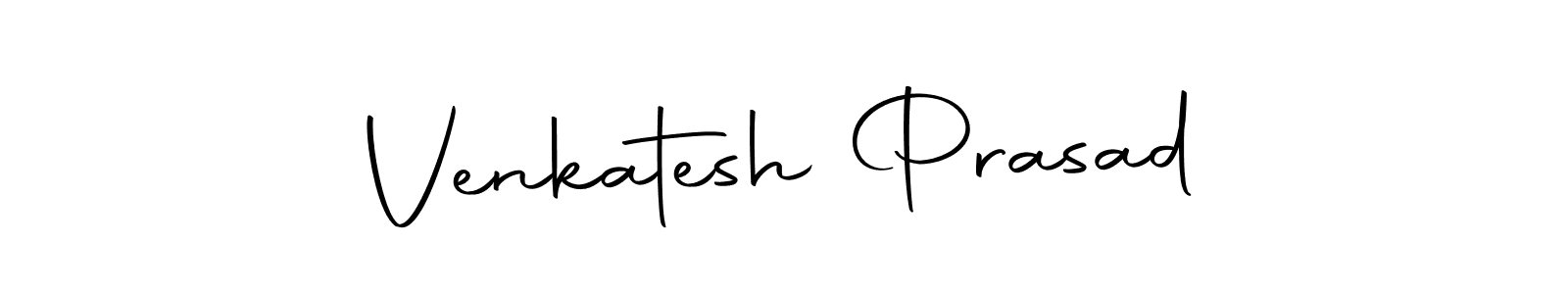 Create a beautiful signature design for name Venkatesh Prasad. With this signature (Autography-DOLnW) fonts, you can make a handwritten signature for free. Venkatesh Prasad signature style 10 images and pictures png
