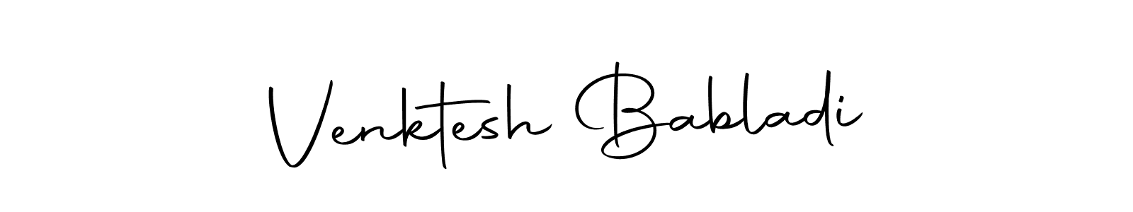 Venktesh Babladi stylish signature style. Best Handwritten Sign (Autography-DOLnW) for my name. Handwritten Signature Collection Ideas for my name Venktesh Babladi. Venktesh Babladi signature style 10 images and pictures png