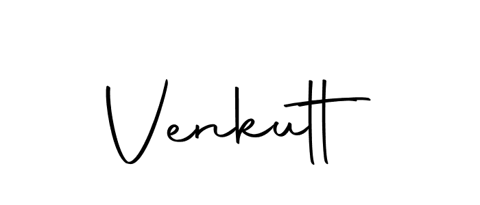 Design your own signature with our free online signature maker. With this signature software, you can create a handwritten (Autography-DOLnW) signature for name Venkutt. Venkutt signature style 10 images and pictures png