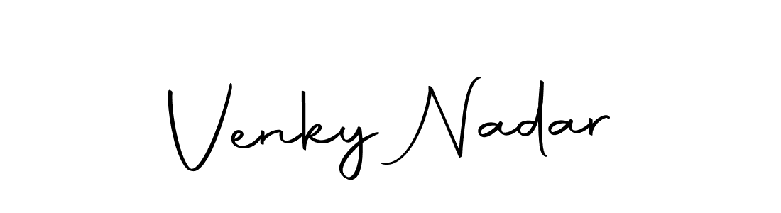 It looks lik you need a new signature style for name Venky Nadar. Design unique handwritten (Autography-DOLnW) signature with our free signature maker in just a few clicks. Venky Nadar signature style 10 images and pictures png