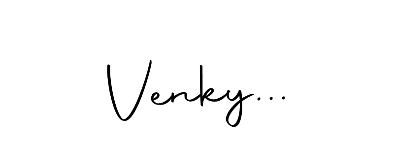 Venky... stylish signature style. Best Handwritten Sign (Autography-DOLnW) for my name. Handwritten Signature Collection Ideas for my name Venky.... Venky... signature style 10 images and pictures png