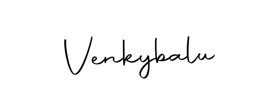 How to make Venkybalu signature? Autography-DOLnW is a professional autograph style. Create handwritten signature for Venkybalu name. Venkybalu signature style 10 images and pictures png