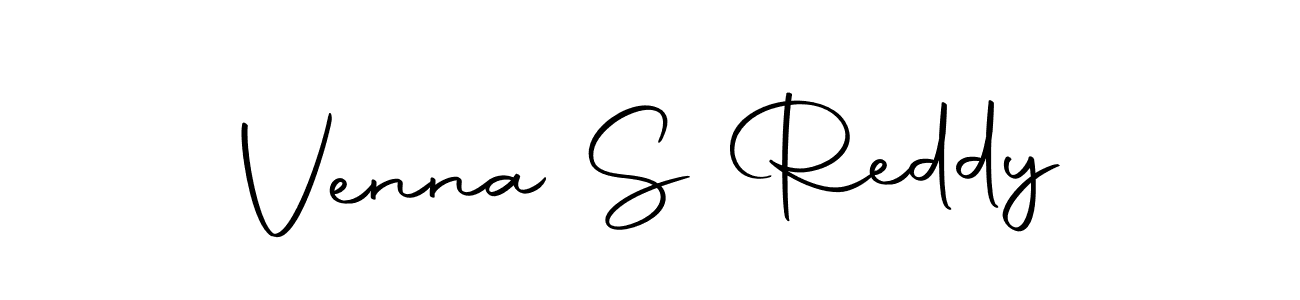 if you are searching for the best signature style for your name Venna S Reddy. so please give up your signature search. here we have designed multiple signature styles  using Autography-DOLnW. Venna S Reddy signature style 10 images and pictures png