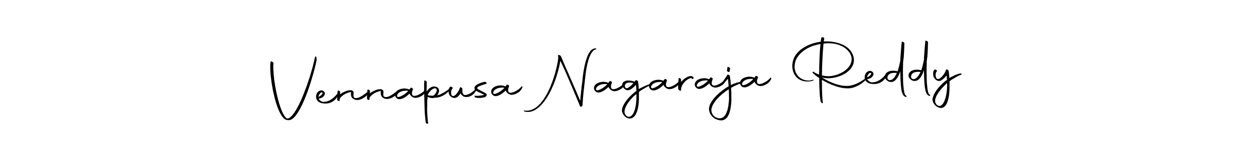 Design your own signature with our free online signature maker. With this signature software, you can create a handwritten (Autography-DOLnW) signature for name Vennapusa Nagaraja Reddy. Vennapusa Nagaraja Reddy signature style 10 images and pictures png