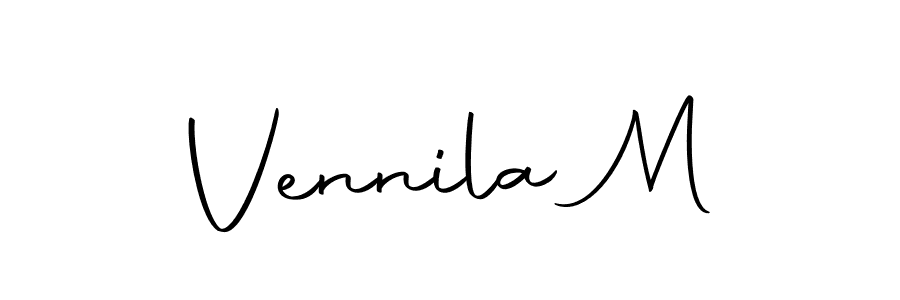 How to Draw Vennila M signature style? Autography-DOLnW is a latest design signature styles for name Vennila M. Vennila M signature style 10 images and pictures png