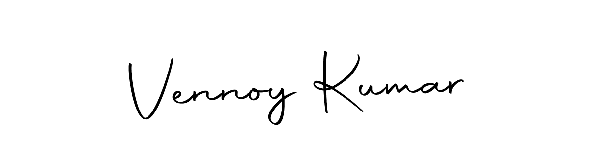 Design your own signature with our free online signature maker. With this signature software, you can create a handwritten (Autography-DOLnW) signature for name Vennoy Kumar. Vennoy Kumar signature style 10 images and pictures png