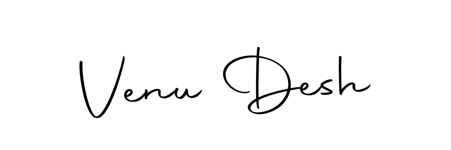 It looks lik you need a new signature style for name Venu Desh. Design unique handwritten (Autography-DOLnW) signature with our free signature maker in just a few clicks. Venu Desh signature style 10 images and pictures png