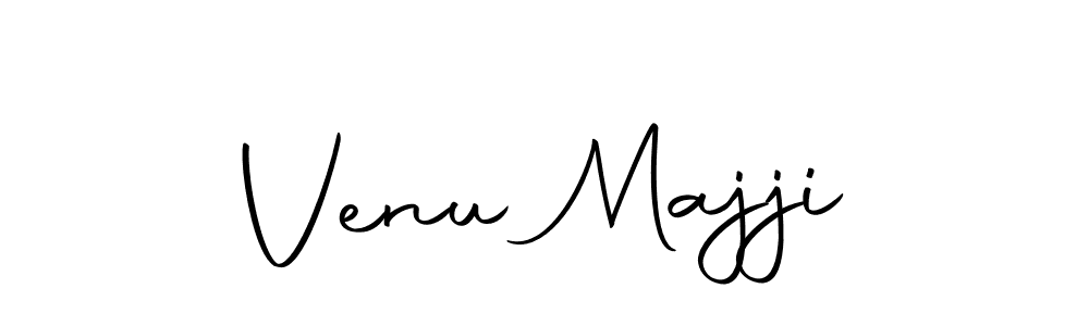 Design your own signature with our free online signature maker. With this signature software, you can create a handwritten (Autography-DOLnW) signature for name Venu Majji. Venu Majji signature style 10 images and pictures png