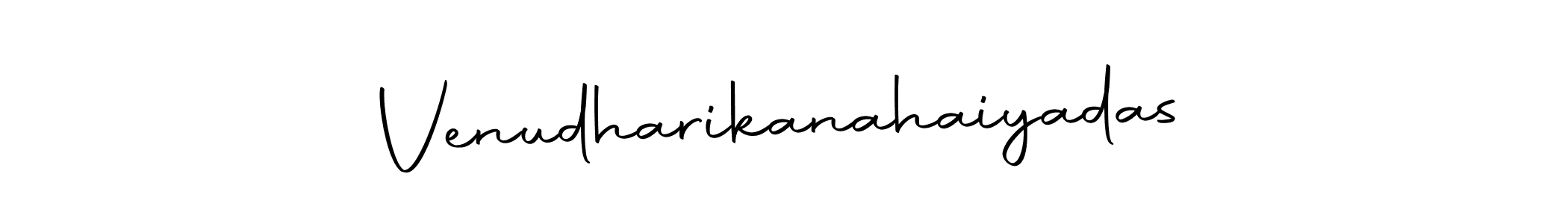 How to Draw Venudharikanahaiyadas signature style? Autography-DOLnW is a latest design signature styles for name Venudharikanahaiyadas. Venudharikanahaiyadas signature style 10 images and pictures png