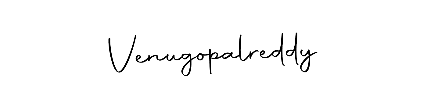 Make a beautiful signature design for name Venugopalreddy. With this signature (Autography-DOLnW) style, you can create a handwritten signature for free. Venugopalreddy signature style 10 images and pictures png