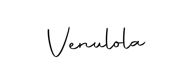Also we have Venulola name is the best signature style. Create professional handwritten signature collection using Autography-DOLnW autograph style. Venulola signature style 10 images and pictures png