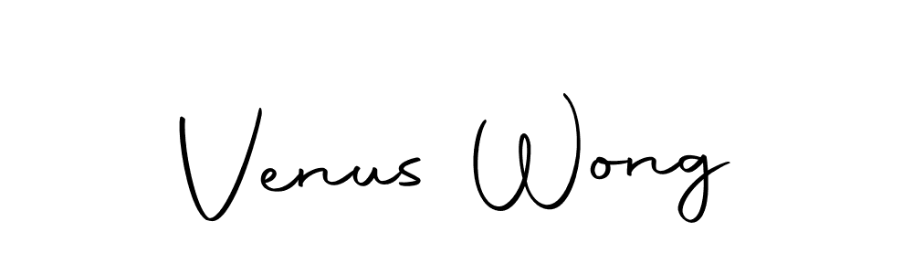 Create a beautiful signature design for name Venus Wong. With this signature (Autography-DOLnW) fonts, you can make a handwritten signature for free. Venus Wong signature style 10 images and pictures png