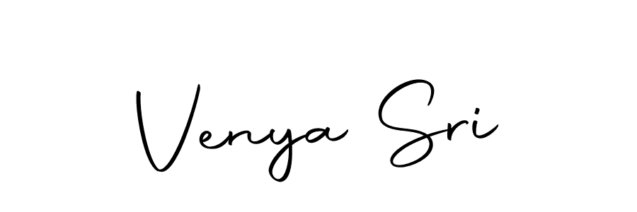 Create a beautiful signature design for name Venya Sri. With this signature (Autography-DOLnW) fonts, you can make a handwritten signature for free. Venya Sri signature style 10 images and pictures png