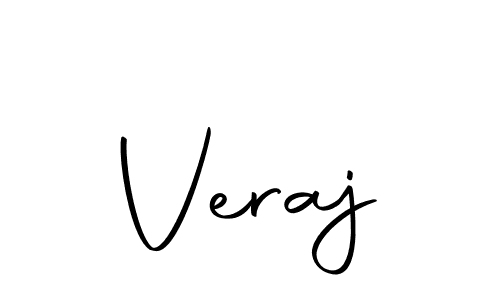 The best way (Autography-DOLnW) to make a short signature is to pick only two or three words in your name. The name Veraj include a total of six letters. For converting this name. Veraj signature style 10 images and pictures png