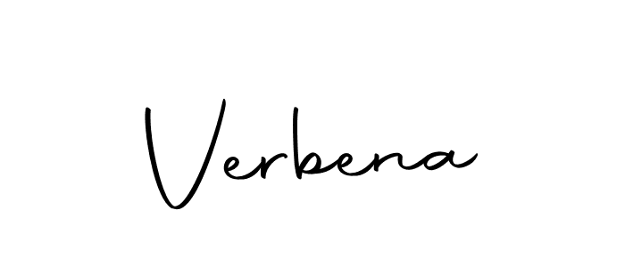 You should practise on your own different ways (Autography-DOLnW) to write your name (Verbena) in signature. don't let someone else do it for you. Verbena signature style 10 images and pictures png