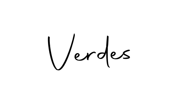 if you are searching for the best signature style for your name Verdes. so please give up your signature search. here we have designed multiple signature styles  using Autography-DOLnW. Verdes signature style 10 images and pictures png