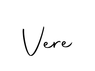 Vere stylish signature style. Best Handwritten Sign (Autography-DOLnW) for my name. Handwritten Signature Collection Ideas for my name Vere. Vere signature style 10 images and pictures png