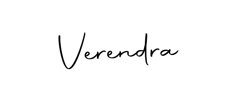 Verendra stylish signature style. Best Handwritten Sign (Autography-DOLnW) for my name. Handwritten Signature Collection Ideas for my name Verendra. Verendra signature style 10 images and pictures png