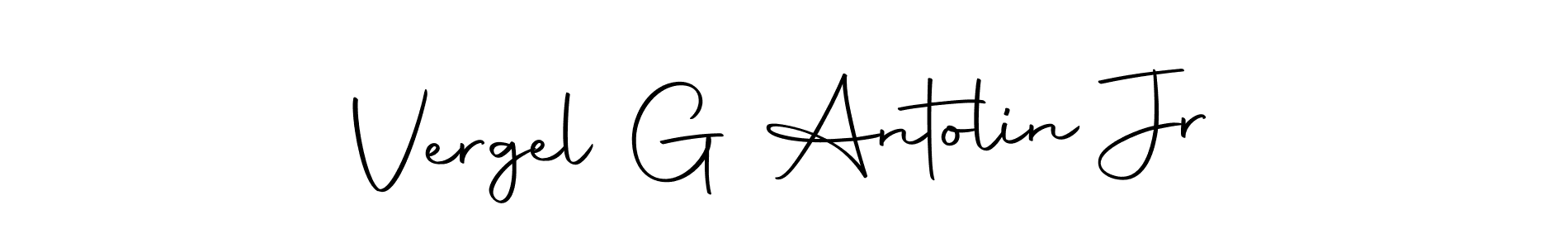 Once you've used our free online signature maker to create your best signature Autography-DOLnW style, it's time to enjoy all of the benefits that Vergel G Antolin Jr name signing documents. Vergel G Antolin Jr signature style 10 images and pictures png