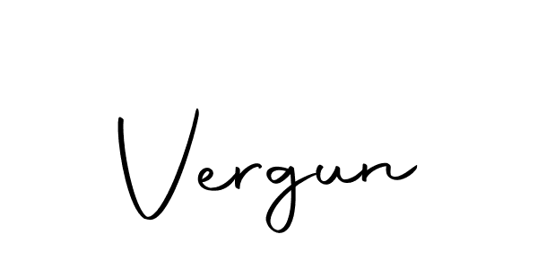 if you are searching for the best signature style for your name Vergun. so please give up your signature search. here we have designed multiple signature styles  using Autography-DOLnW. Vergun signature style 10 images and pictures png