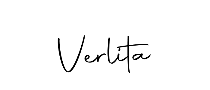 The best way (Autography-DOLnW) to make a short signature is to pick only two or three words in your name. The name Verlita include a total of six letters. For converting this name. Verlita signature style 10 images and pictures png