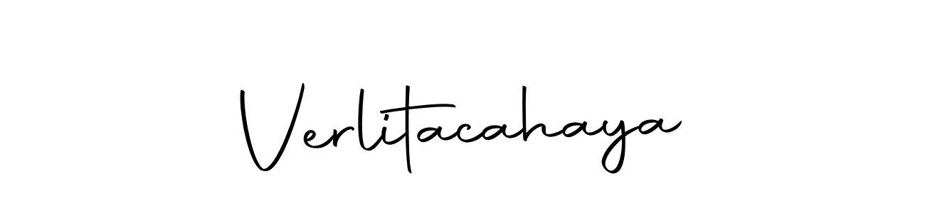 The best way (Autography-DOLnW) to make a short signature is to pick only two or three words in your name. The name Verlitacahaya include a total of six letters. For converting this name. Verlitacahaya signature style 10 images and pictures png