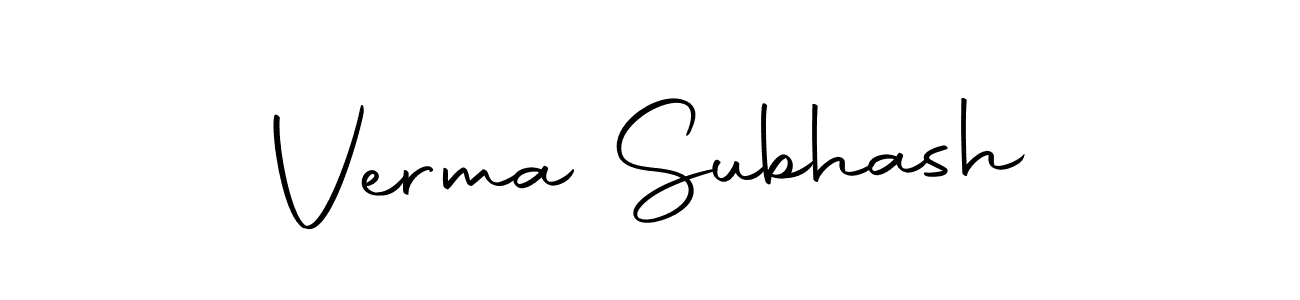 if you are searching for the best signature style for your name Verma Subhash. so please give up your signature search. here we have designed multiple signature styles  using Autography-DOLnW. Verma Subhash signature style 10 images and pictures png