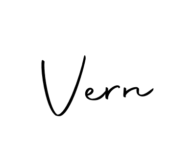 Here are the top 10 professional signature styles for the name Vern. These are the best autograph styles you can use for your name. Vern signature style 10 images and pictures png