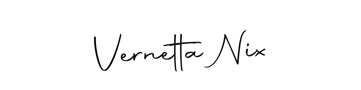 How to make Vernetta Nix signature? Autography-DOLnW is a professional autograph style. Create handwritten signature for Vernetta Nix name. Vernetta Nix signature style 10 images and pictures png