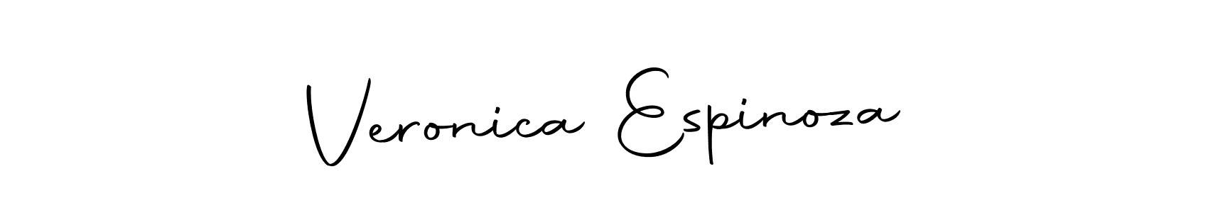 Make a short Veronica Espinoza signature style. Manage your documents anywhere anytime using Autography-DOLnW. Create and add eSignatures, submit forms, share and send files easily. Veronica Espinoza signature style 10 images and pictures png