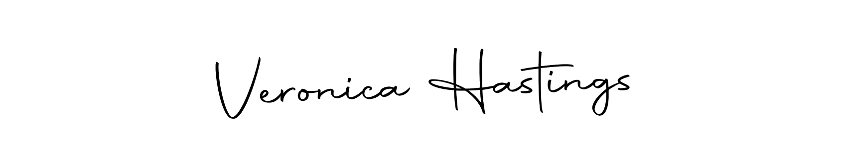 if you are searching for the best signature style for your name Veronica Hastings. so please give up your signature search. here we have designed multiple signature styles  using Autography-DOLnW. Veronica Hastings signature style 10 images and pictures png