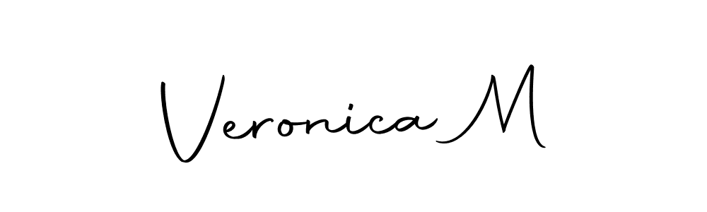 Make a short Veronica M signature style. Manage your documents anywhere anytime using Autography-DOLnW. Create and add eSignatures, submit forms, share and send files easily. Veronica M signature style 10 images and pictures png