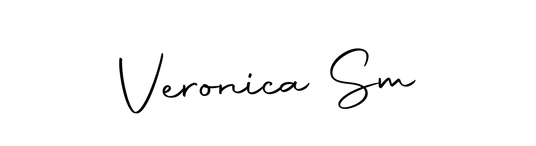 The best way (Autography-DOLnW) to make a short signature is to pick only two or three words in your name. The name Veronica Sm include a total of six letters. For converting this name. Veronica Sm signature style 10 images and pictures png