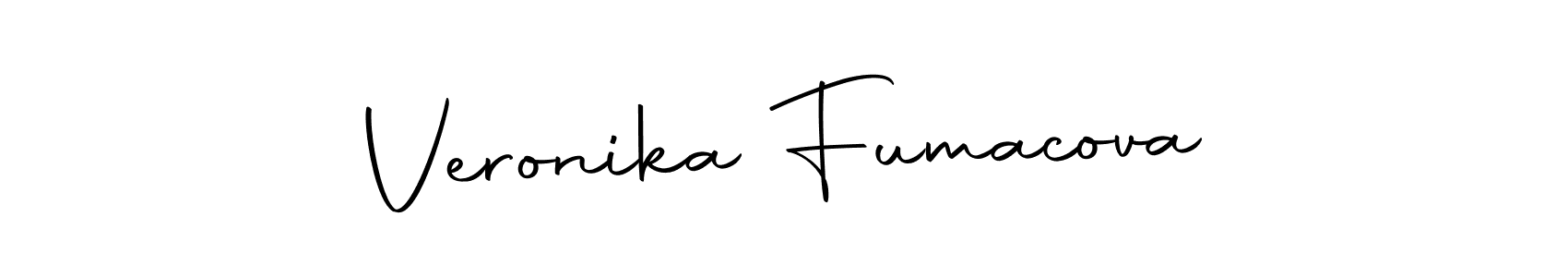 It looks lik you need a new signature style for name Veronika Fumacova. Design unique handwritten (Autography-DOLnW) signature with our free signature maker in just a few clicks. Veronika Fumacova signature style 10 images and pictures png