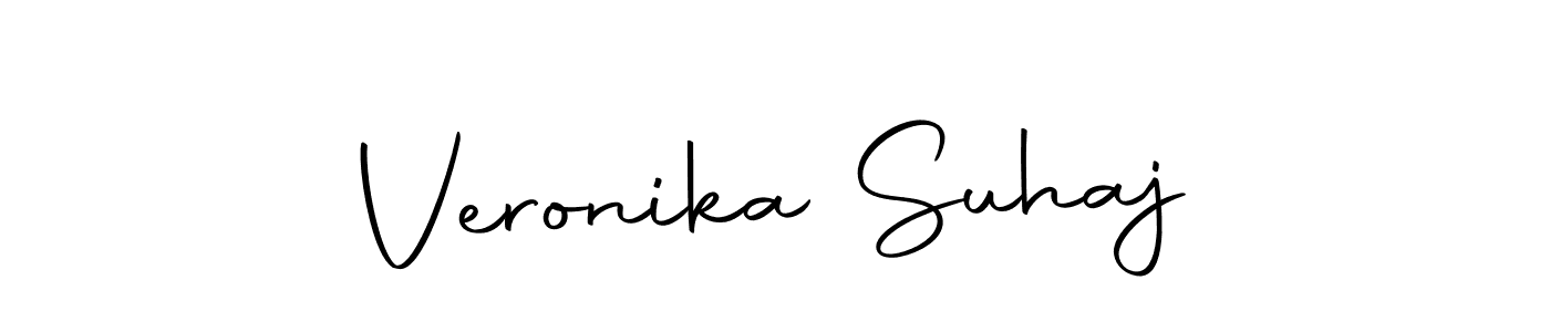 Make a short Veronika Suhaj signature style. Manage your documents anywhere anytime using Autography-DOLnW. Create and add eSignatures, submit forms, share and send files easily. Veronika Suhaj signature style 10 images and pictures png