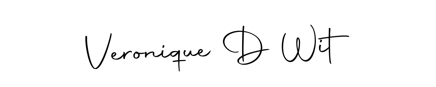 The best way (Autography-DOLnW) to make a short signature is to pick only two or three words in your name. The name Veronique D Wit include a total of six letters. For converting this name. Veronique D Wit signature style 10 images and pictures png