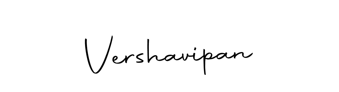 Make a beautiful signature design for name Vershavipan. Use this online signature maker to create a handwritten signature for free. Vershavipan signature style 10 images and pictures png