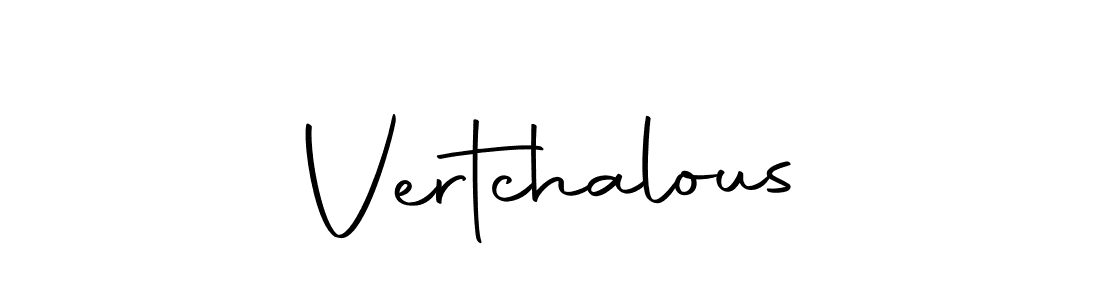 Use a signature maker to create a handwritten signature online. With this signature software, you can design (Autography-DOLnW) your own signature for name Vertchalous. Vertchalous signature style 10 images and pictures png