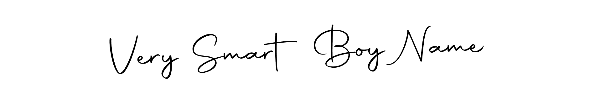 It looks lik you need a new signature style for name Very Smart Boy Name. Design unique handwritten (Autography-DOLnW) signature with our free signature maker in just a few clicks. Very Smart Boy Name signature style 10 images and pictures png